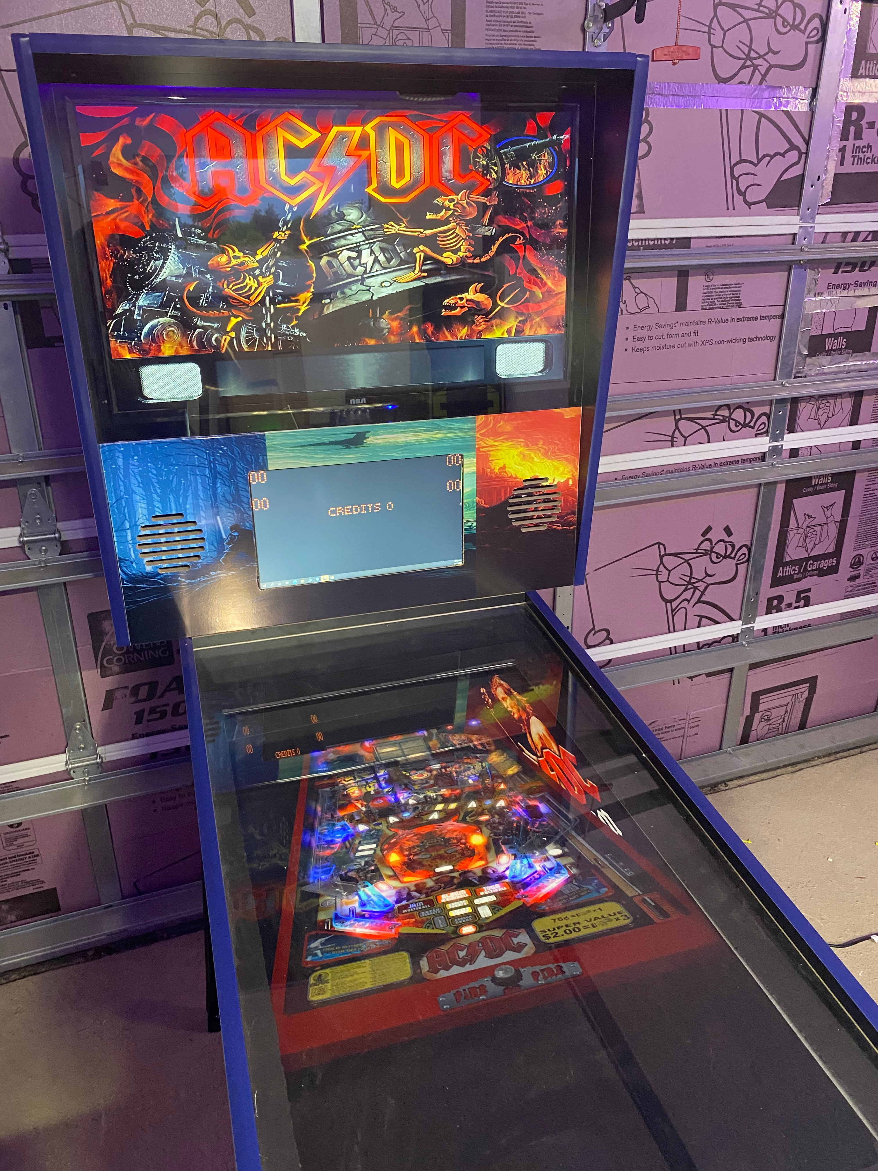 Custom Built Visual Pinball table 3500 with Mame Option 4000